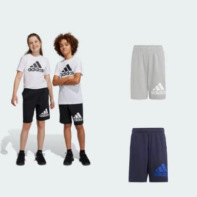 【adidas 愛迪達】精選兒童休閒運動短褲 運動褲 大童款 童裝 男童/女童(多款任選)