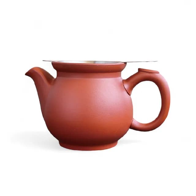 【台灣製造 鶯歌陶藝】富江中茶海300ml加小濾網(公道杯 分茶器 茶具)