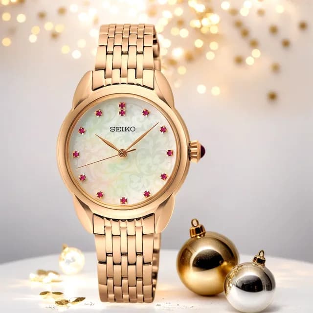【SEIKO 精工】CS 晶鑽女錶-28.7mm 手錶 送禮 推薦(SUR564P1/6N01-00P0K)