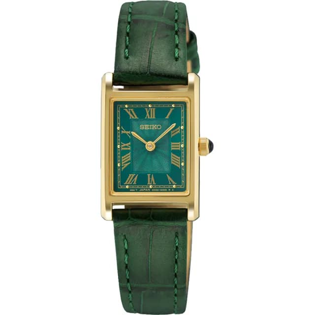 【SEIKO 精工】Seiko在台70周年優雅方形女錶 手錶 送禮 推薦(SWR098P1/4N30-00S0G)