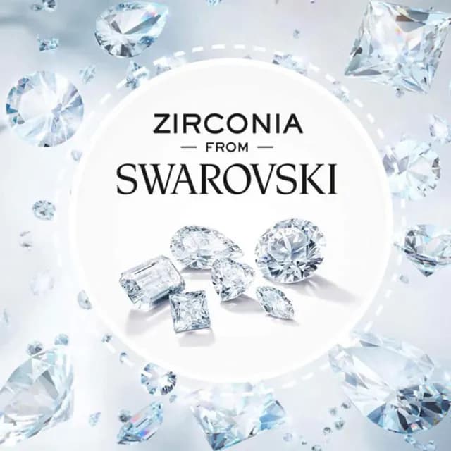 【CReAM】Karen鍍18K金施華洛世奇元素水晶鋯石 淡水珍珠項鍊項鏈(生日 禮物 送禮 禮盒)