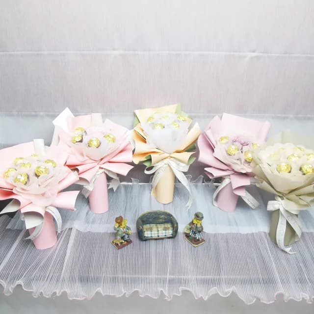 【花享手作】金莎花束(重要節日/情人節/告白禮物/畢業季/永生花/花禮)