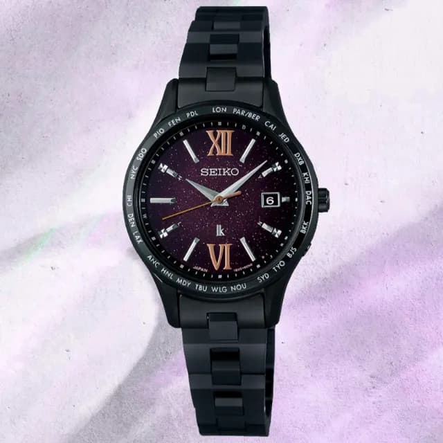 【SEIKO 精工】LUKIA系列 限量 太陽能 電波時尚腕錶 七夕 情人節 禮物 送禮 推薦(SSVV087J/1B35-0AY0P)