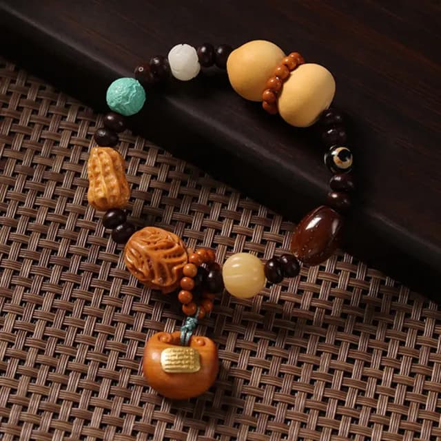 【LEEHER】雙11 瑪瑙手串/菩提手鍊/葫蘆手串/佛珠手串/串珠手鍊/紫檀/財神/保平安/檀香木/開運