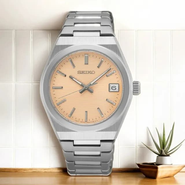 【SEIKO 精工】CS 橫紋錶盤女錶-34mm 手錶 送禮 推薦(SUR577P1/6N42-00N0P)
