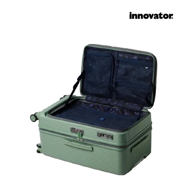 【innovator】INV 26吋 前開式拉鍊胖胖拉桿箱(行李箱 旅行箱)