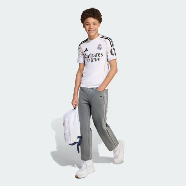 【adidas 愛迪達】皇家馬德里 主場球衣 T恤 足球 童裝 JN8887