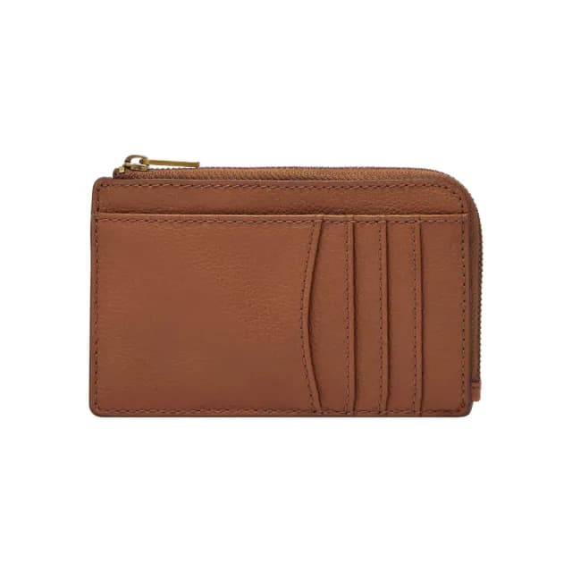 【FOSSIL 官方旗艦館】Jori 真皮卡片零錢包(多色可選)