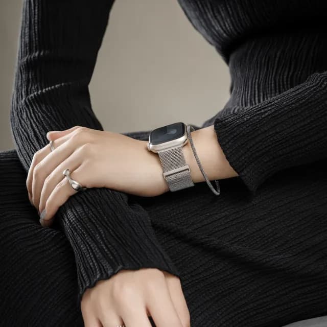 【MAGEASY】Apple Watch Milanese 米蘭不鏽鋼磁扣錶環(40/41/42適用)