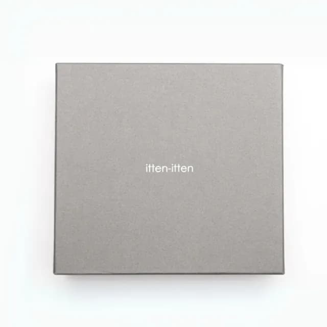 【豐岡鞄】情人節禮物 itten-itten 搭扣迷你錢包 橘棕色(日本製 真皮 口金包 零錢包)