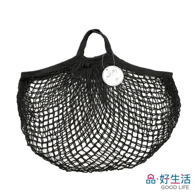 【GOOD LIFE 品好生活】父親節禮物 素色透視編織手提袋/購物袋（44x40cm）(日本直送 均一價)
