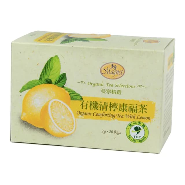 【曼寧】有機精選茶包任選4盒組(2gx20入/盒;清檸康福/蜜蘋舒緩/橙香歡樂/蜜桃國寶/皇家錫蘭紅茶/經典伯爵茶