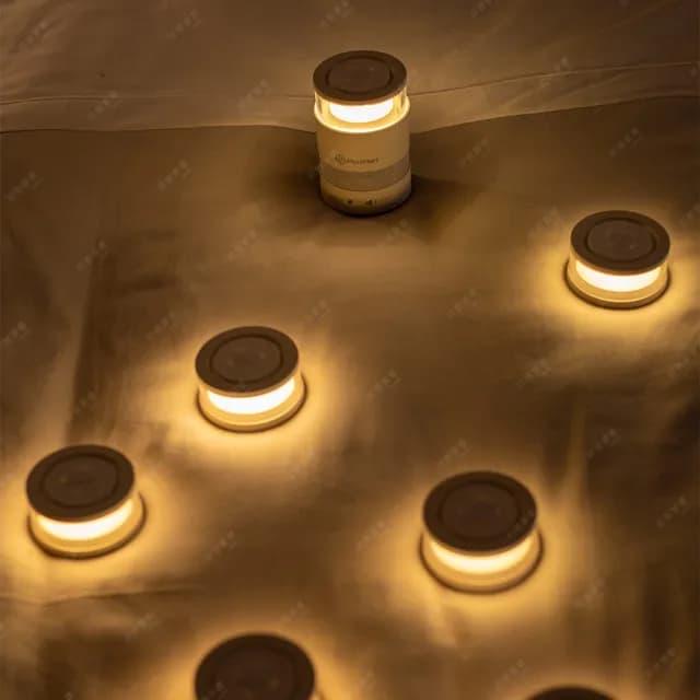 【日本MoriMori】LASMO LED Speaker 藍牙音響(WHITE 松本素白)