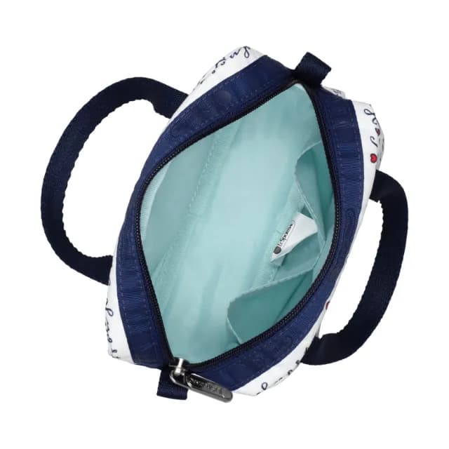 【Lesportsac】輕便小手提包 便當袋 送禮 禮物 女包 男包 情人節禮物(藍調手札)