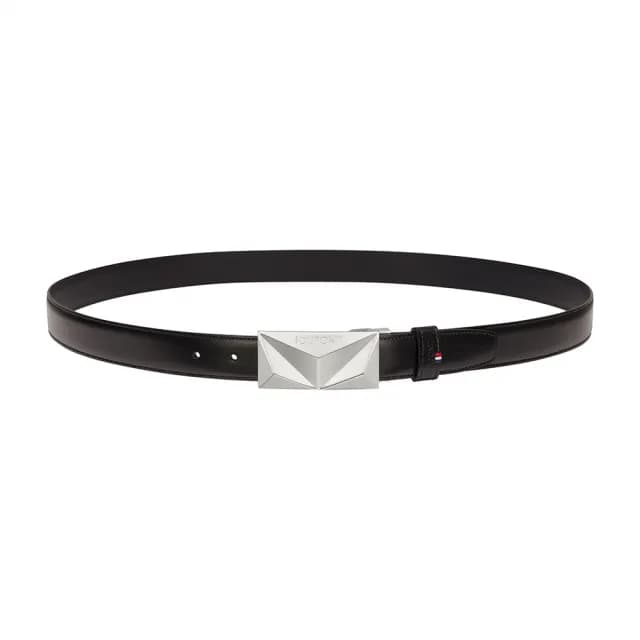【S.T.Dupont 都彭】APEX D logo系列 男士商務平滑小牛皮帶 腰帶-30mm 父親節禮物 送禮 推薦(9301000)