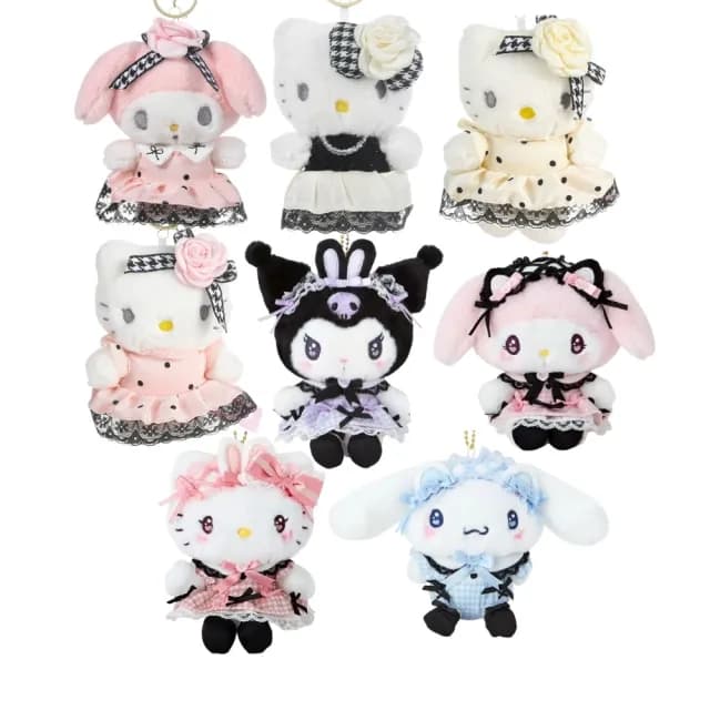 【SANRIO 三麗鷗】吊飾 大耳狗 美樂蒂 酷洛米 吊飾 帕恰狗 凱蒂貓 Kitty鑰匙圈(送禮閨蜜生日聖誕交換禮物)