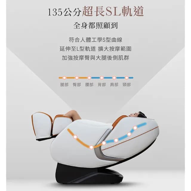 【輝葉】商務艙PLUS零重力按摩椅(身形偵測/腳底按摩 HY-5013父親節禮物)