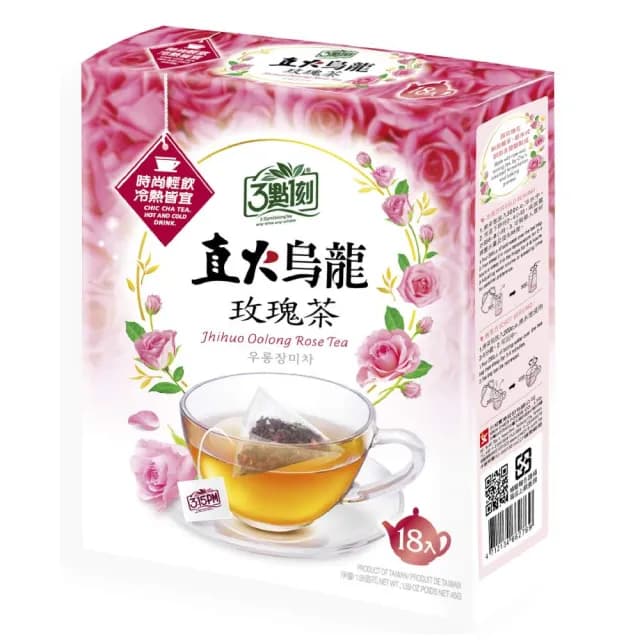 【3點1刻】烏龍茶+花茶任選18入x5盒(四季春/鐵觀音/紅烏龍/薄荷/玫瑰/薰衣草)