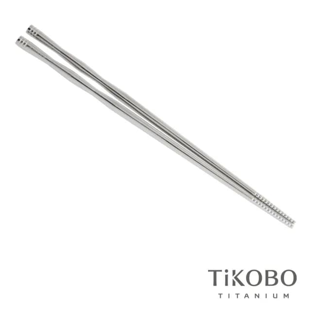 【TiKOBO 鈦工坊】純鈦餐具 純鈦實心筷子 一雙