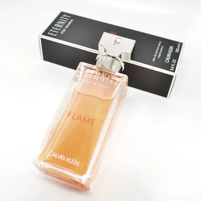 【Calvin Klein】永恆熾愛女性淡香精 100ml(CK Eternity Flame For Women香水 平行輸入)