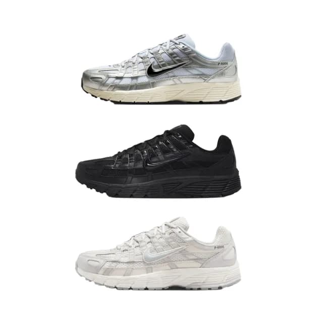 【NIKE 耐吉】運動鞋 休閒鞋 慢跑鞋 NIKE P-6000 DUNK 液態銀 經典男鞋 女鞋 灰銀復古 多款(FN6837-012&)