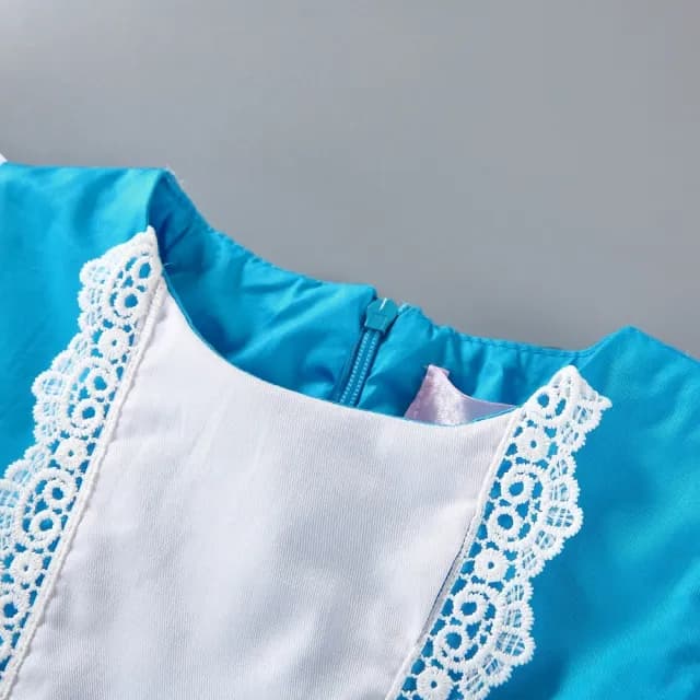 【橘魔法】愛麗絲公主洋裝(女僕 蘿莉塔 灰姑娘 萬聖節 造型服 夢遊仙境 角色扮演 表演 女童 兒童 童裝)