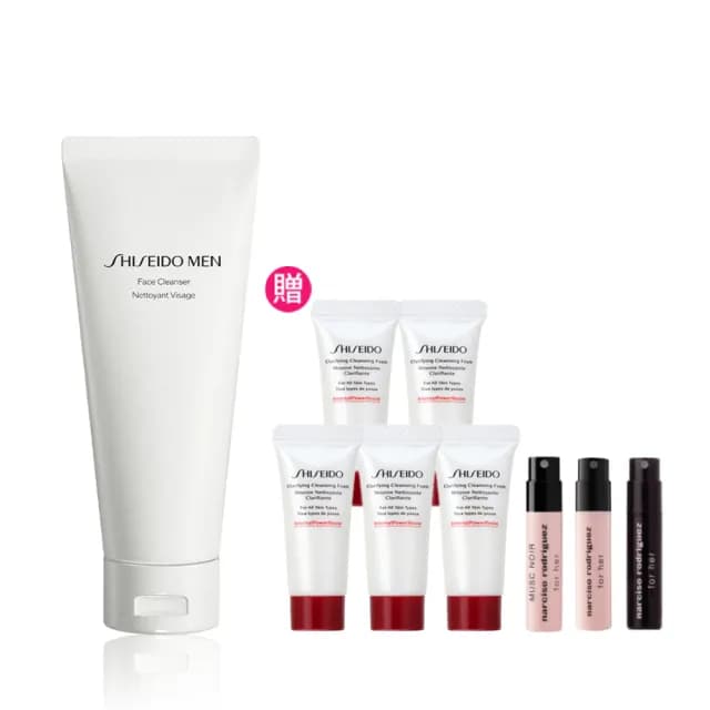 【SHISEIDO 資生堂國際櫃】男人極致極淨保濕潔膚乳125mL(洗面乳/刮鬍泡/潔面乳/潔面皂/男性保養)