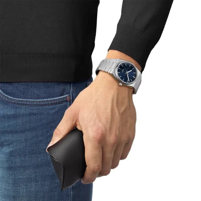 【TISSOT 天梭】PRX系列 無敵鐵金剛 特別版 機械腕錶 父親節 禮物 送禮 推薦(T1374071104102)
