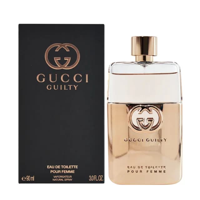 【GUCCI 古馳】罪愛女性淡香水 90ml(Guilty Pour Femme 平行輸入)
