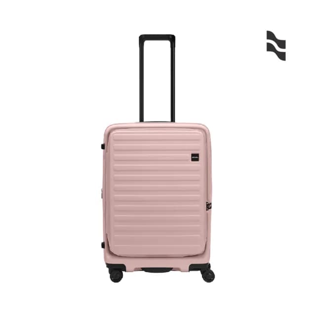 【LOJEL】速達 升級版 CUBO 21吋 前開式擴充拉鍊拉桿箱(行李箱 旅行箱 登機箱)