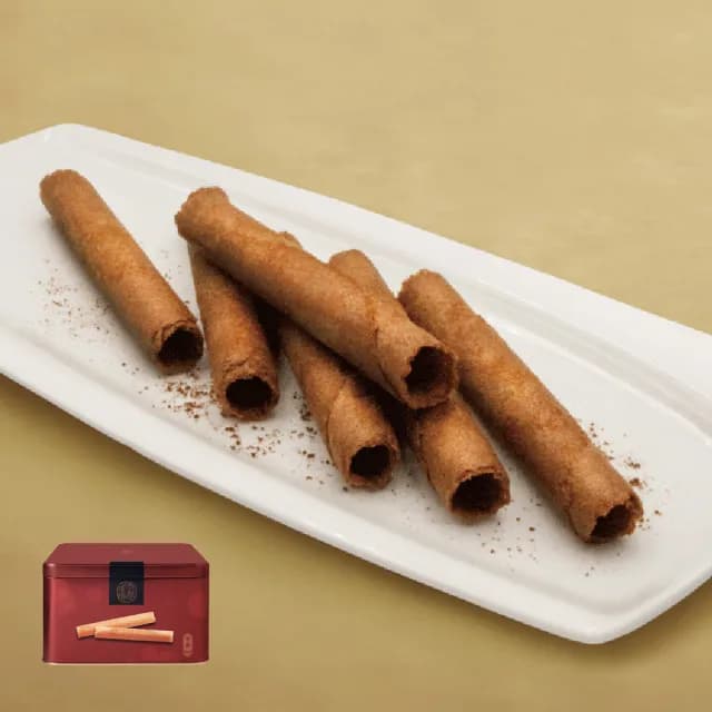 【奇華】家鄉雞蛋捲禮盒 340g(咖啡)
