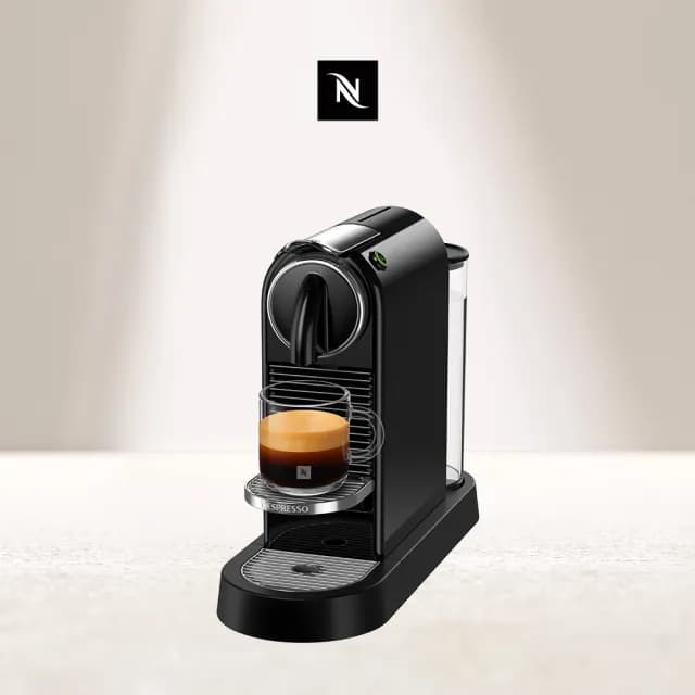 【Nespresso】特價到今天！膠囊咖啡機 CitiZ_魅力黑(瑞士頂級咖啡品牌/義式)