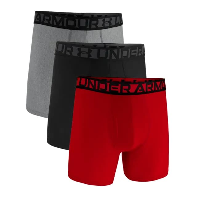 【UNDER ARMOUR】UA 男 Ess Tech Mesh 6吋四角褲3入_1385460-600(多色)