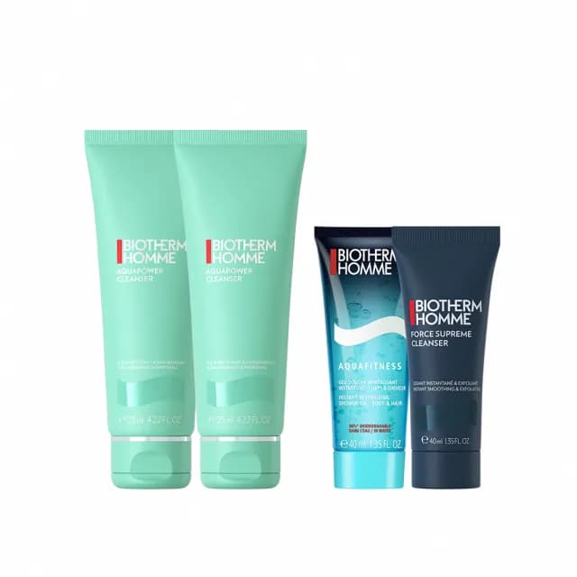 【碧兒泉】官方直營 男仕 活泉多水潔顏露 125mlx2(BIOTHERM洗面乳)
