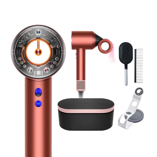 【dyson 戴森】HD16 Supersonic Nural™ 全新一代 吹風機 溫控 負離子(珊瑚莓特別版 精美禮盒)