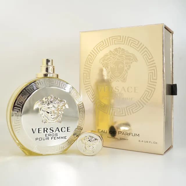【VERSACE 凡賽斯】艾諾斯愛神女性淡香精 100ml(Eros Pour Femme香水 平行輸入)