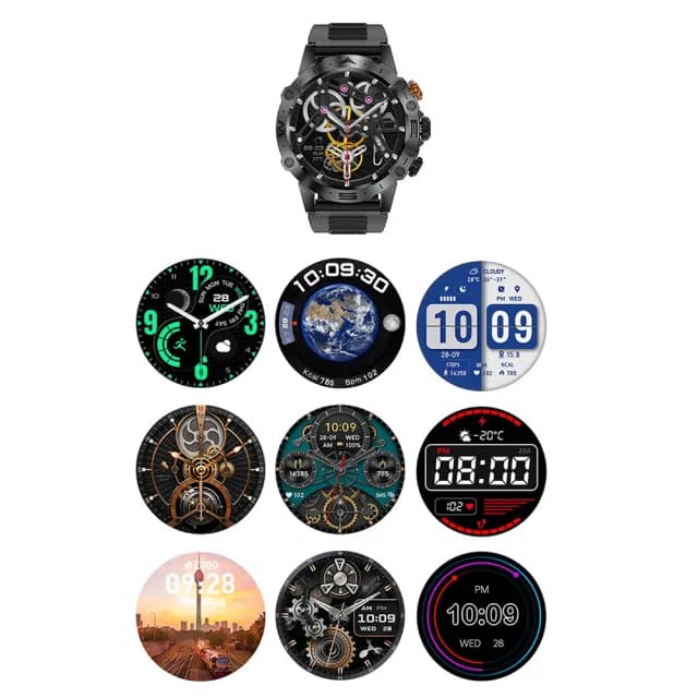 【MIVSEN】軍規極限運動手錶 心率藍牙手錶(運動計步  MT43PRO)