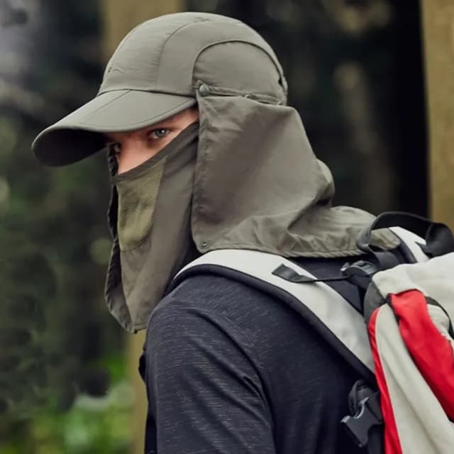 【LEEHER】情人節禮物 遮陽帽/防曬帽/男生帽子/透氣/帽子/登山帽/釣魚帽/戶外