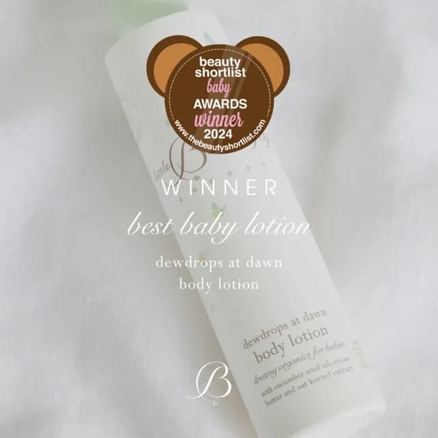 【英國倫敦小蝴蝶】晨露嬰兒身體乳液200ml/瓶(新生兒/Little Butterfly London)
