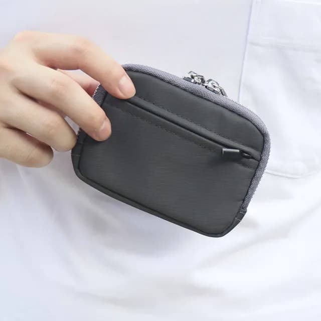 【YUJI 優集】EBIZU 日系潮流零錢包(多隔層收納 極輕防潑 鑰匙/卡片/現金一包搞定)