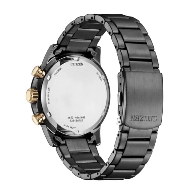 【CITIZEN 星辰】Chronograph系列 韋禮安廣告配戴 時尚光動能計時腕錶 七夕 情人節 送禮 推薦(CA0746-85E)