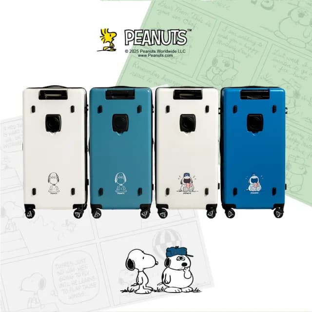 【TLCSTORE】SNOOPY史努比/OLAF歐拉夫29吋可擴充上掀前開行李箱(海關鎖/2年保固)