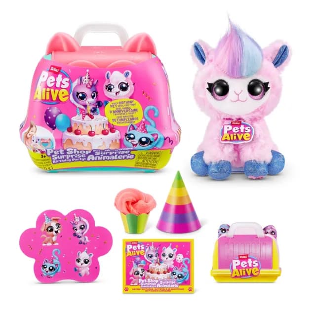 【ZURU】彩虹角角兒-驚奇寵物箱 生日派對ver.  款式隨機