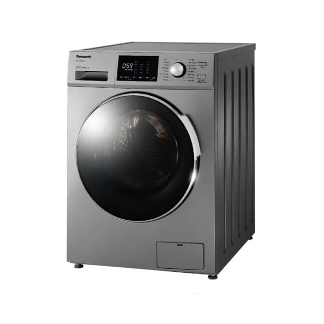 【Panasonic 國際牌】58H快配★12公斤溫水洗脫烘滾筒洗衣機-晶漾銀(NA-V120HDH-G)