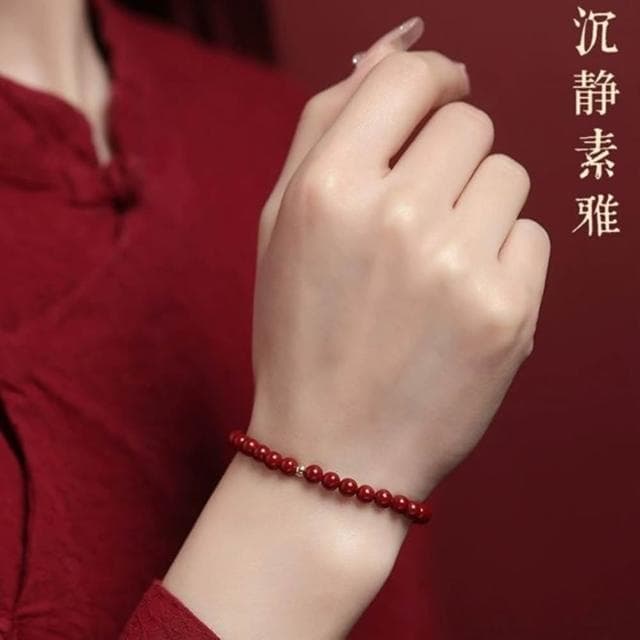 【Penny珮妮】999黃金迷你金珠 紫金砂6mm 手鍊(母親節 送女友 情人節 生日 交換禮物 尾牙 新年 結婚)