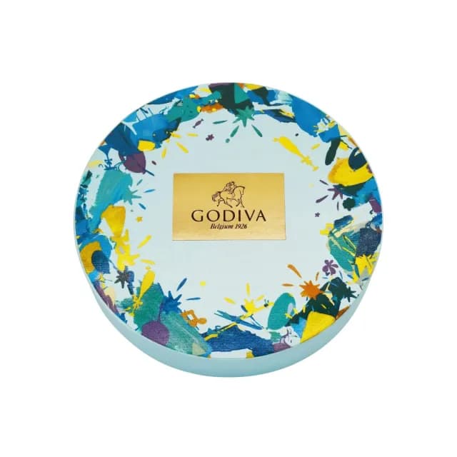 【GODIVA官方直營】歡聚系列綜合巧克力圓形禮盒12顆裝(生日禮、情人節、聖誕節)