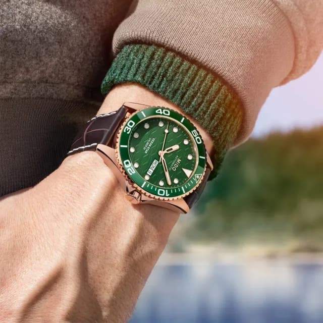 【MIDO 美度】OCEAN STAR 海洋之星 200C 陶瓷圈 機械腕錶 禮物 送禮 推薦(M0424303609100)