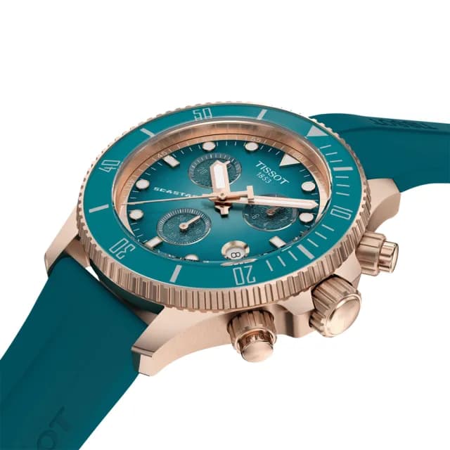 【TISSOT 天梭】SEASTAR1000海星系列 潛水計時腕錶 七夕 情人節 禮物 送禮 推薦(T1202173704100)