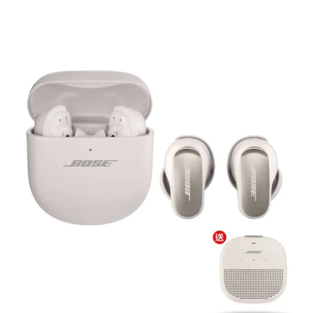 【BOSE】Quiet Comfort Ultra 消噪耳塞 霧白色(第一代)