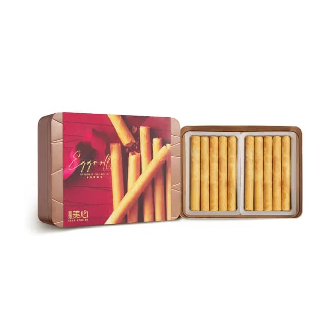 【香港美心-官方直營】原味雞蛋卷 20條裝(280g 送禮禮盒)
